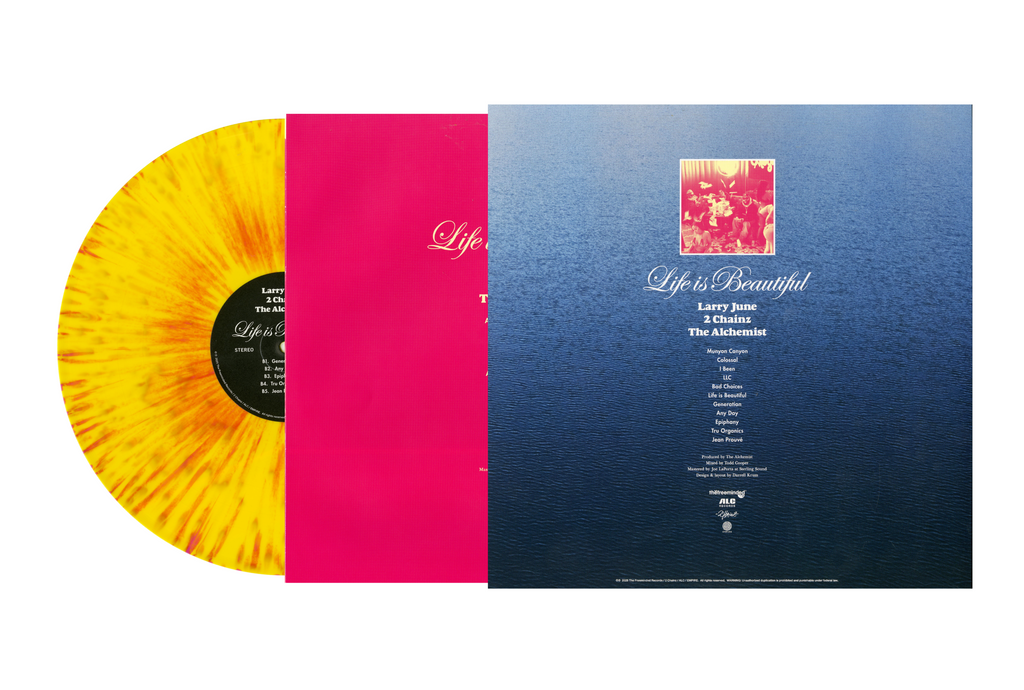 Larry June, 2 Chainz & The Alchemist - Life is Beautiful (Colored LP)