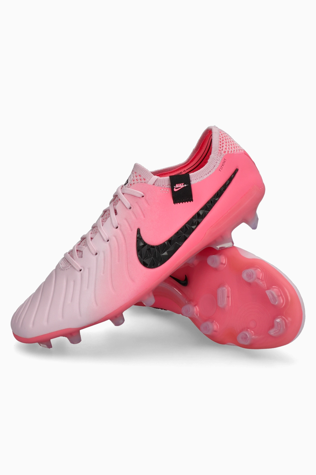 Бутсы Nike Tiempo Legend 10 Elite FG - розовый | Футбольная обувь