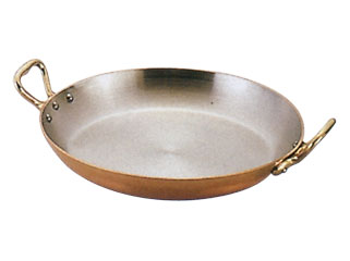 銅とステンのコラボ/モービル 銅 フライパン・オーバルパン・クレープ