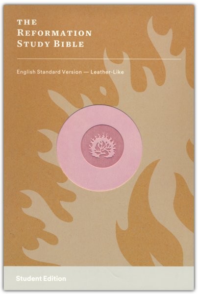 ESV Reformation Study Bible, Student Edition--Blush Imitation