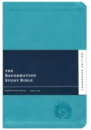 ESV Reformation Study Bible, Condensed Edition - Dark Brown