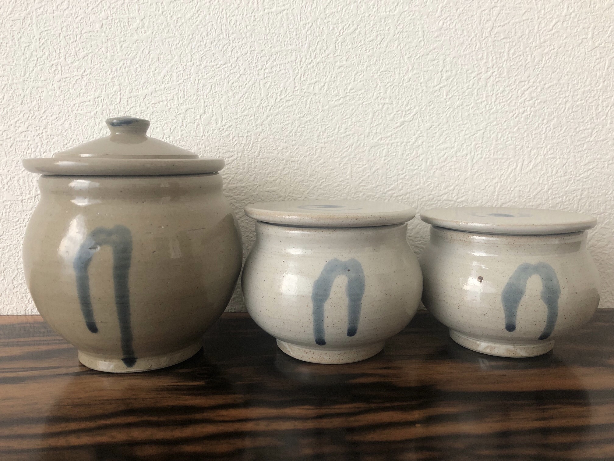 島根県 宮内窯 石見焼 石州窯 漬物 味噌 壺 島根県 宮内窯 石見焼 石州