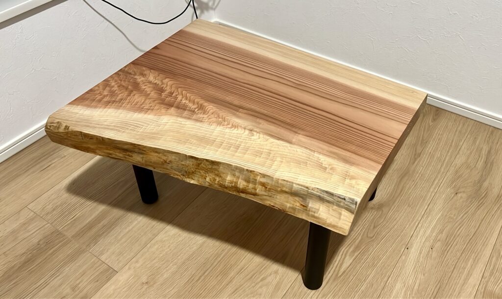 一枚板を使ってローテーブルをDIY！材料や作業内容についてご紹介 | DG