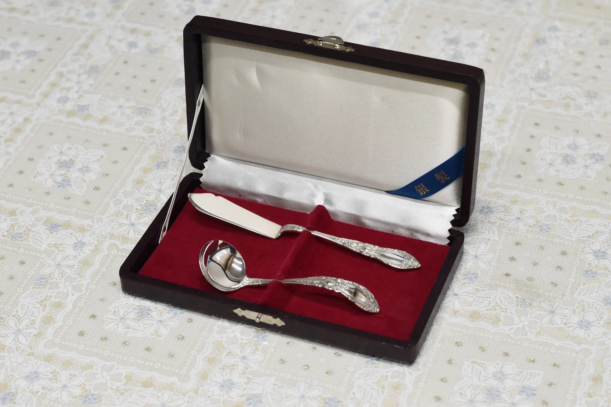 銀製シュガースプーン・バターナイフセット ｜ 内藤銀器製作所