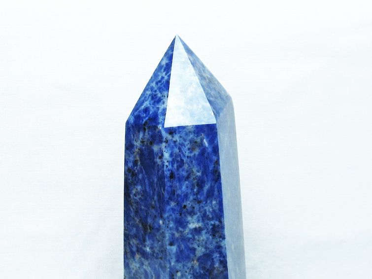 1.7Kgパワーストーン 天然石 ソーダライト 六角柱[T581-5806]