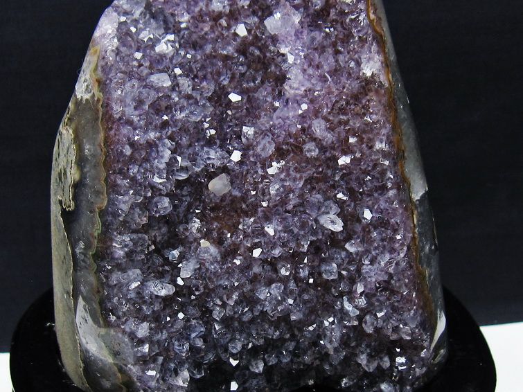 1.2Kgパワーストーン 天然石 ウルグアイ産アメジストクラスター[T95-11665]