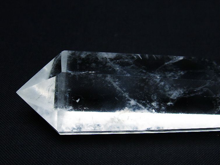 パワーストーン 天然石 水晶 ダブルポイント[T223-2698]