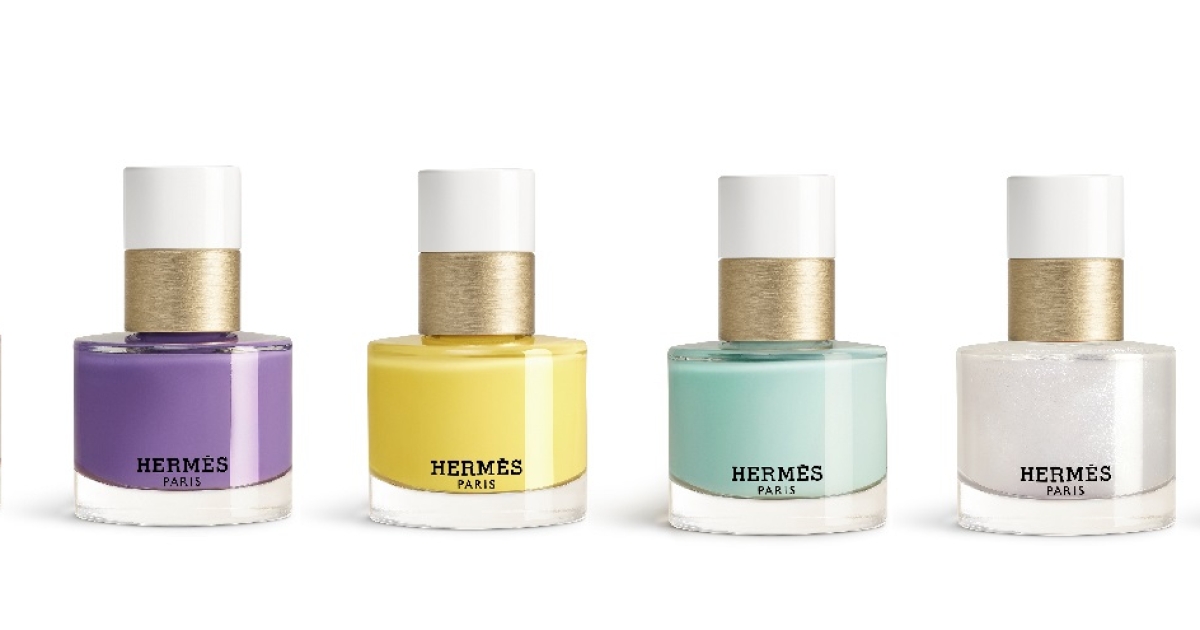 今だけの限定ネイルカラー！エルメスの爽やかパステルトーンが素敵