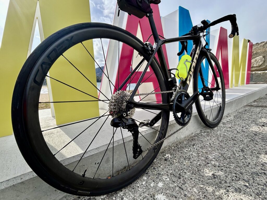 スタッフのサイクリング】今更ですがリムブレーキロードを電動式変速に