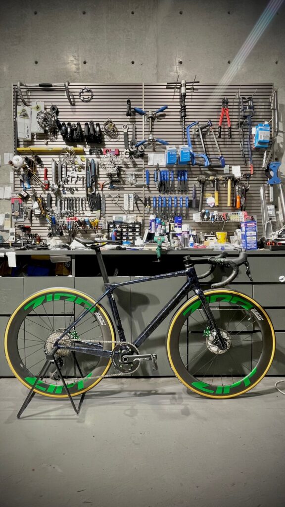 TCRのフレームセットを組み上げました ｜ ジャイアントストア京都紫明通