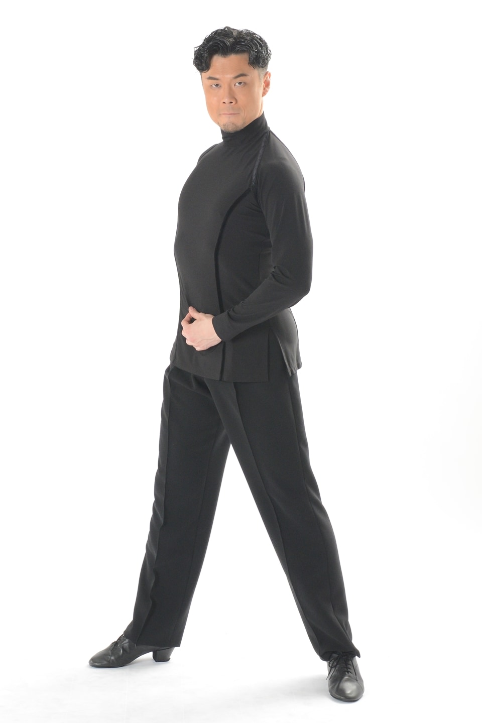 ハイネックシャツ MS278 ｜ラテンシャツ タカダンス 社交ダンス | MENS