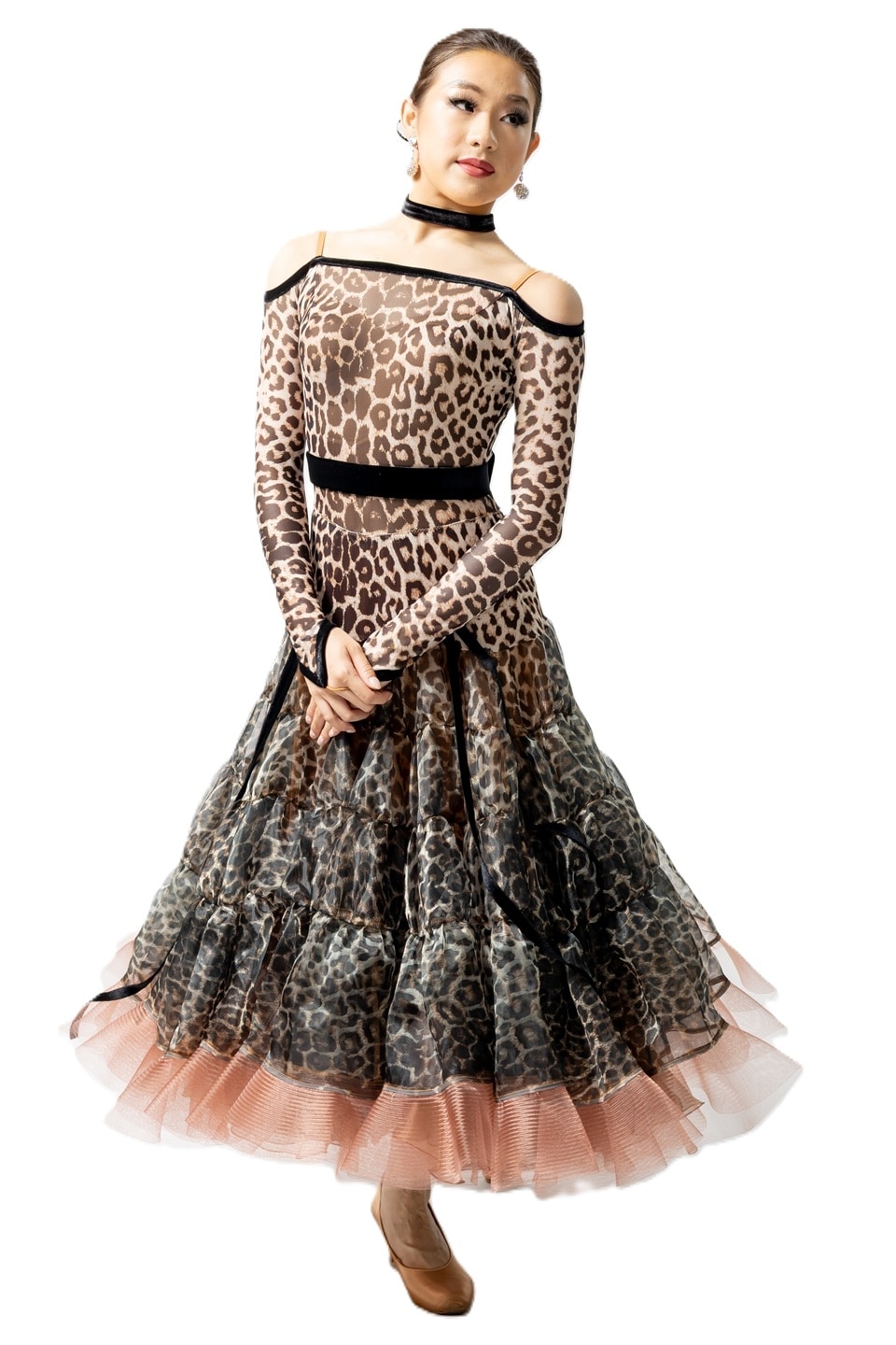 タカダンス スタンダードドレス 3S-00154B ｜社交ダンス スタンダード