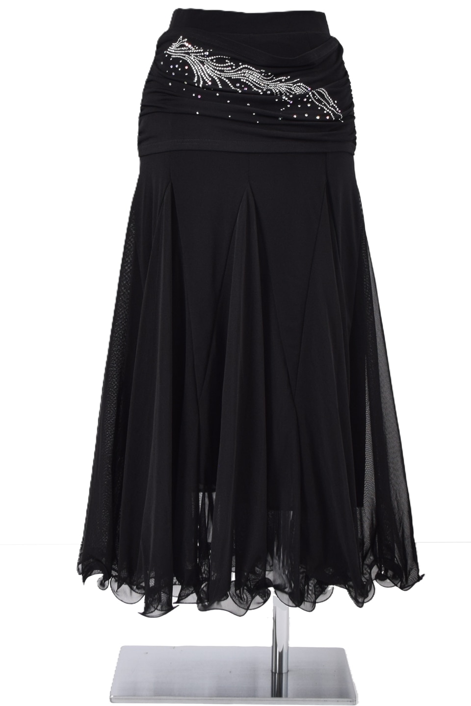 スカートKR-SK934 | 社交ダンス タカダンス レッスンウェア 練習着