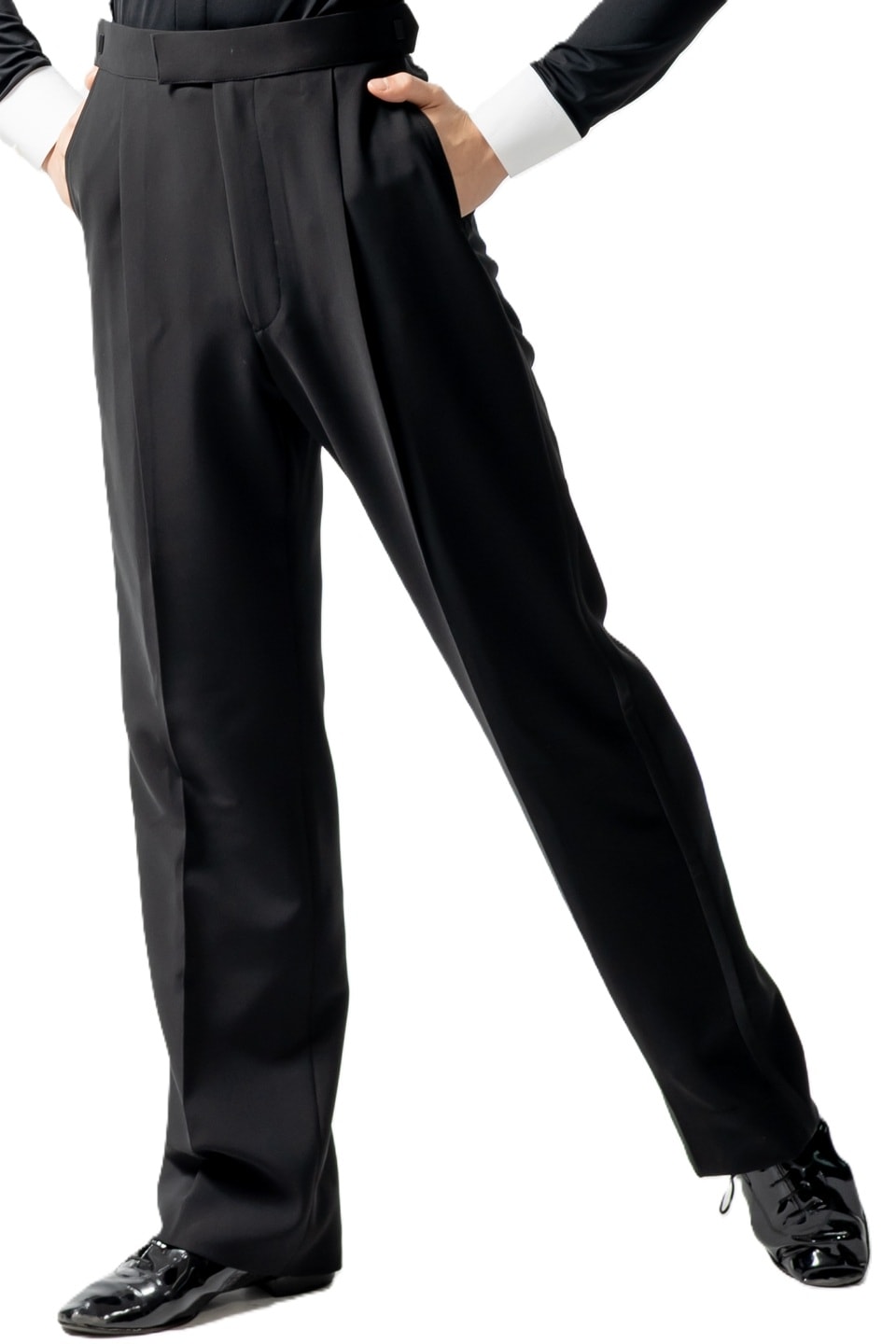 MP94 ブラック アジャスター付き スタンダードパンツ ｜タカダンス