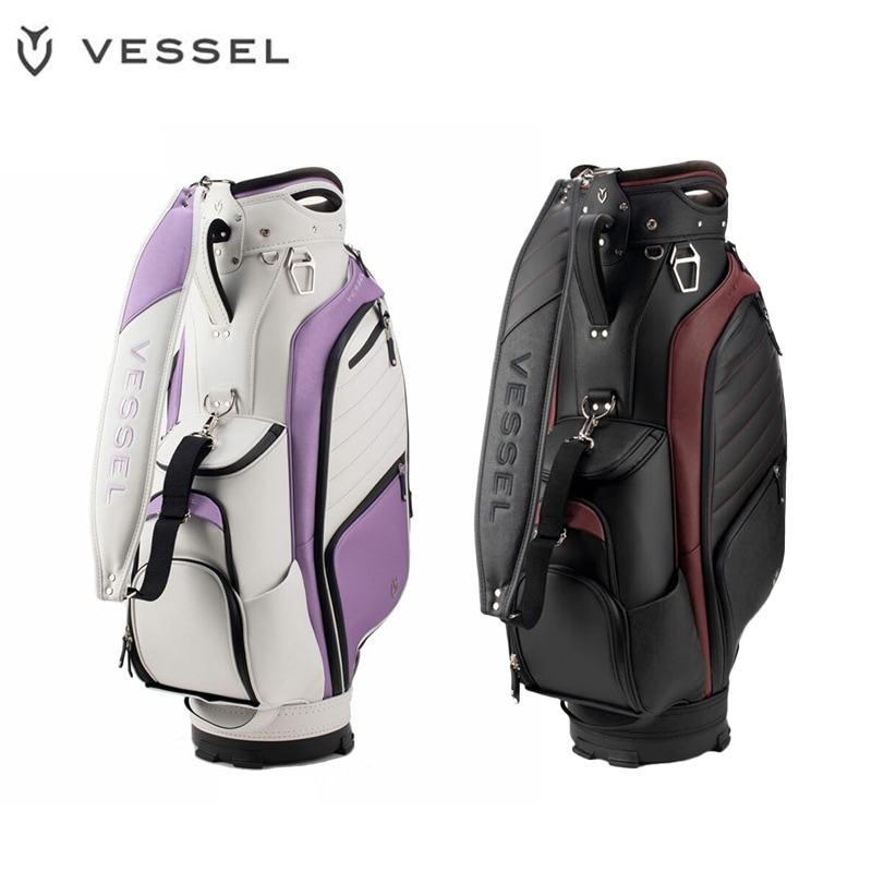 2024年新色 VESSEL ベゼル APX Staff キャディバッグ 9型 47インチ対応