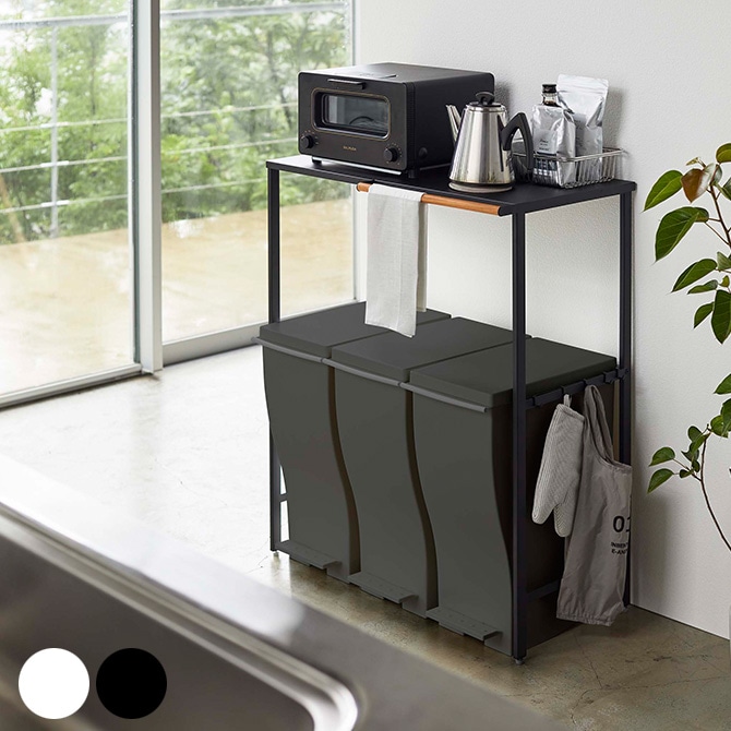 tower タワー 伸縮ゴミ箱上ラック | 商品種別,家具,ラック・シェルフ