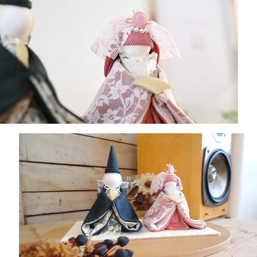 京都夢み屋【TOKOTOKO デニムお雛様 怜(れい)【今期分完売