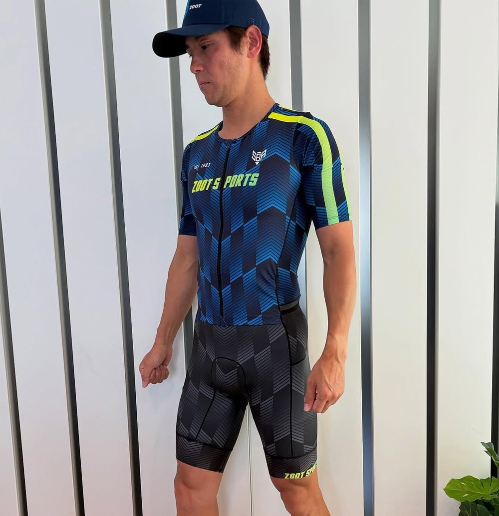 Zootトライスーツのサイズイメージ