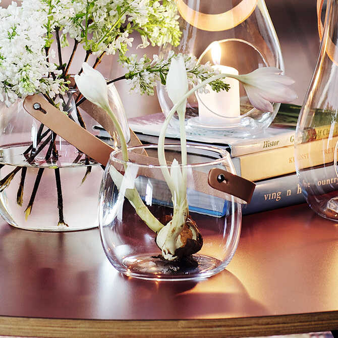 フラワーベース ガラス 北欧 おしゃれ ポット HOLMEGAARD ホルムガード