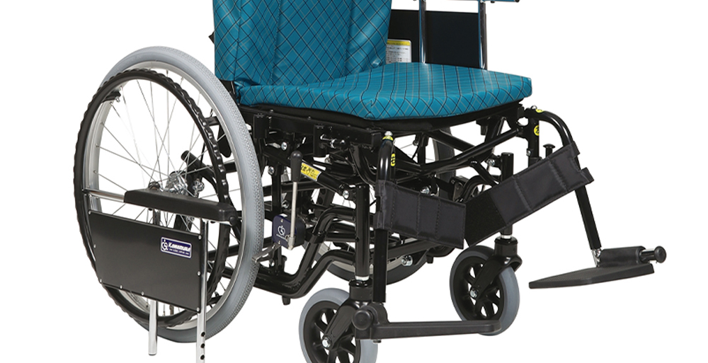 自走用ティルト＆リクライニング車椅子 KX22-42Ⅱ/RM ラクまくら仕様