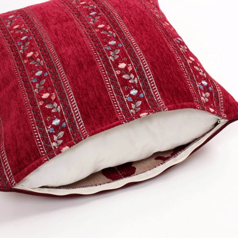 corundum シェニール織 クッションカバー 約45×45cm｜インテリアレース