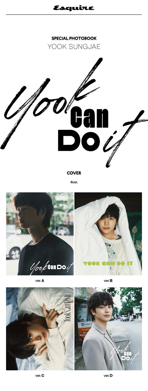 韓国スター写真集 Esquire SPECIAL PHOTOBOOK BTOBのユク・ソンジェ