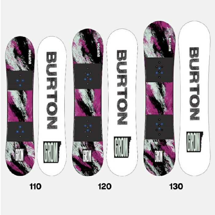 BURTON バートン Kids' Burton Grom Snowboard 235991 フラットトップ