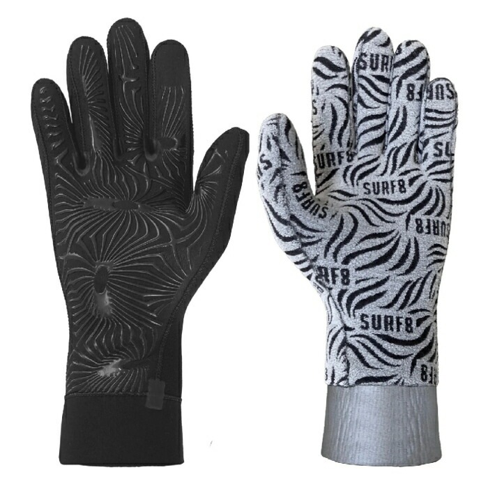 SURF8 サーフエイト 2MM スムースジャージグローブ起毛 84F2GF3 保温