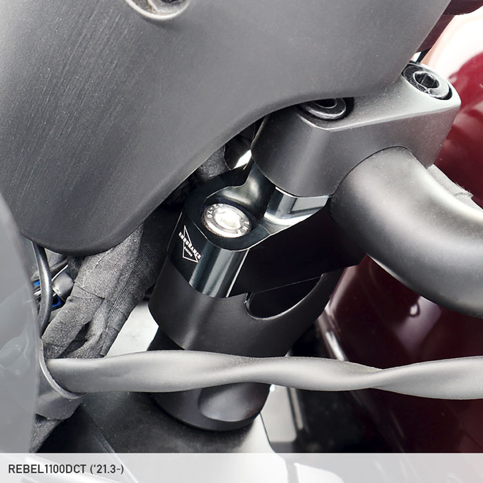 レブル1100 DCT SC83 レブル250 MC49 ハンドルアップ スペーサー