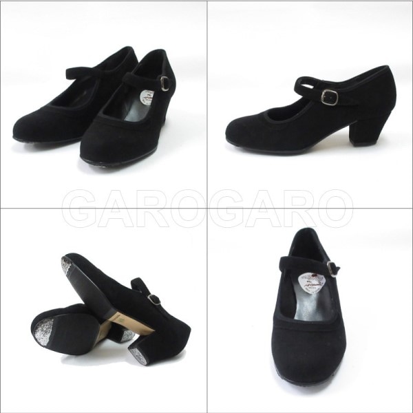 フラメンコ | [低ヒール]OSUNA セミプロ用フラメンコシューズ 釘あり