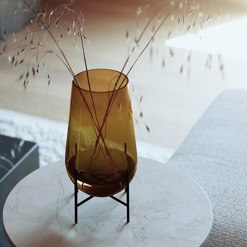 Audo Copenhagen イシャスベース Mサイズ 花瓶 花器 おしゃれ ガラス