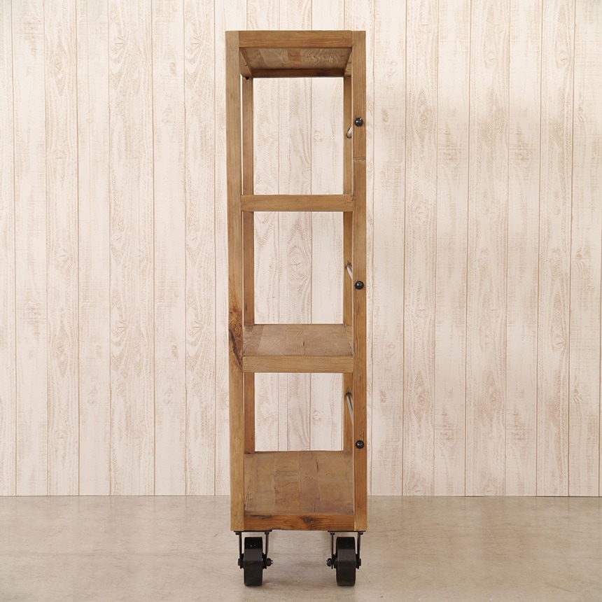 ラック 木製 キャスター付き MOSH モッシュ MUT SHELF ムート シェルフ