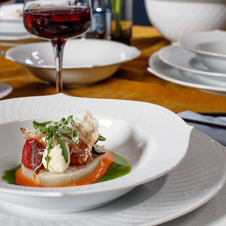 マイセン コスモポリタン 長角皿 27cm (ホワイト) 000000/37510