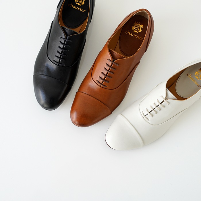 chausser（ショセ） 2WAYストレートチップレースアップシューズ C-2175