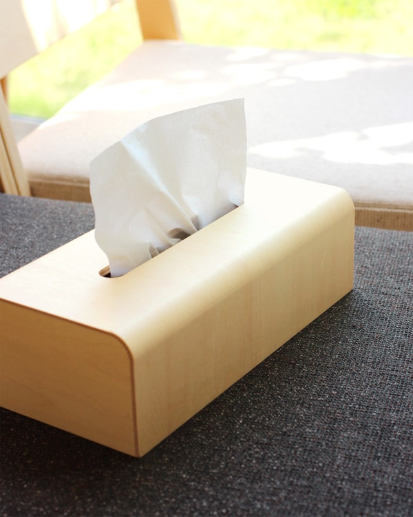 ヤマト工芸 NATURE BOX ティッシュケース｜曲げ木の美しい木目が