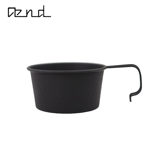 エンド AEND シェラカップ 350ml ハンマートーン サテンブラック