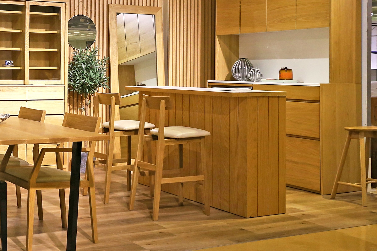 大特価まつり】【数量限定40%OFF】VINE 180下台 天板セット オーク