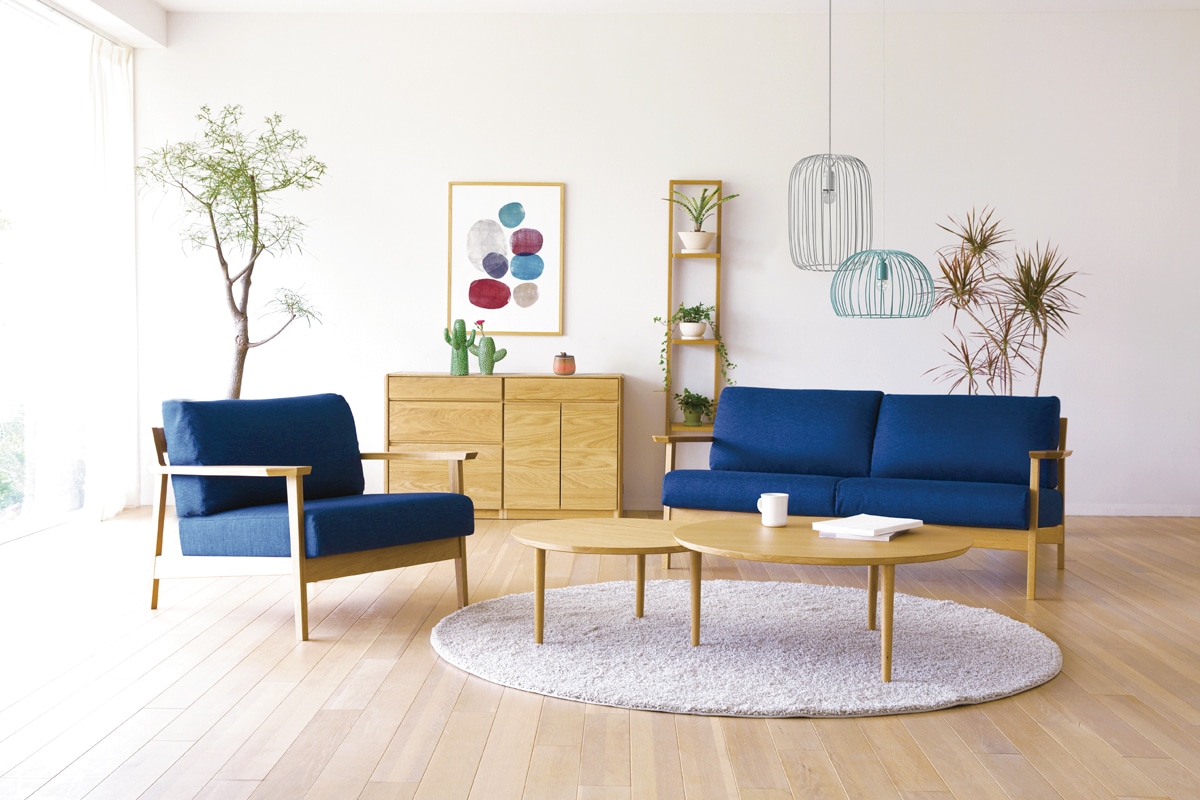 CEBU SOFA 3人掛け オーク 【受注生産】