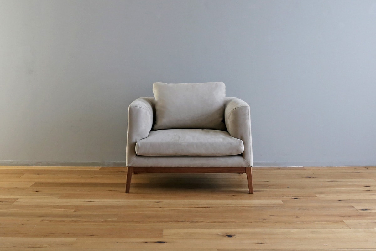 廃番25％OFF】 FRACCE SOFA 1人掛け ベージュ オーク脚