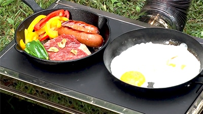 フォールディングキャンプストーブ HS-440 【Black Edition】 【煙突径