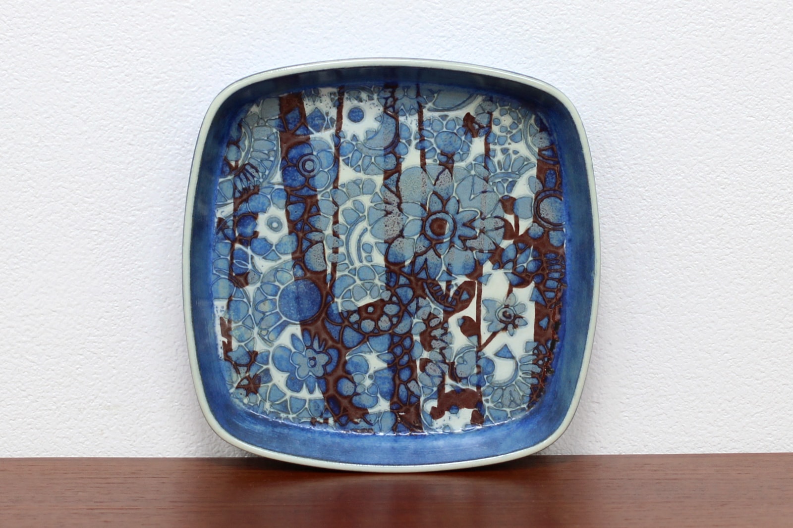 北欧 アンティーク食器 ロイヤルコペンハーゲン バッカ 角皿 大 | 北欧