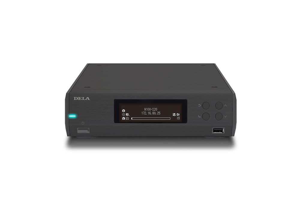 DELA - N100-S20B-J/ブラック（デジタルミュージックライブラリー）《e