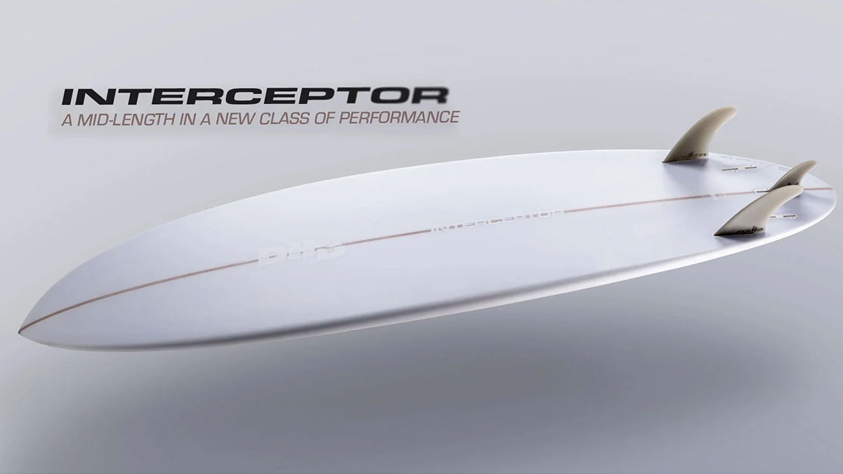 DHD サーフボードインターセプター 6.6 6.8 6.10 ミッドレングス