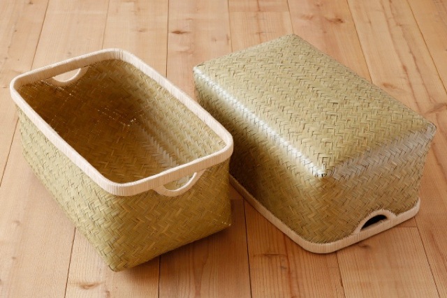 青竹 行李外寸(約)幅49×マチ30×高さ21cm | インテリア,ジャンルから