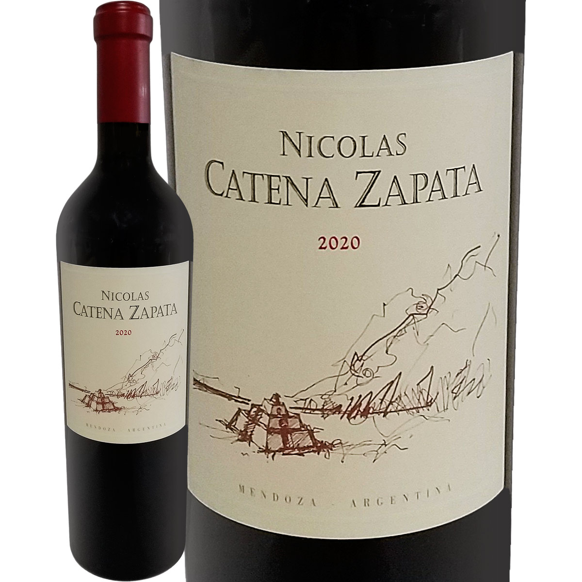 HD4319 ワインかご ニコラス・カテナ・サパータ2020<br><br>【アルゼンチン】【赤ワイン