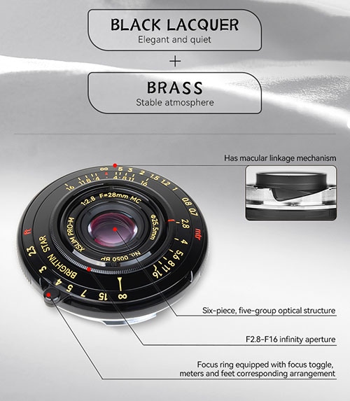 取寄】 Brightin Star 28mm F2.8 ライカMマウント 交換レンズ Brightin