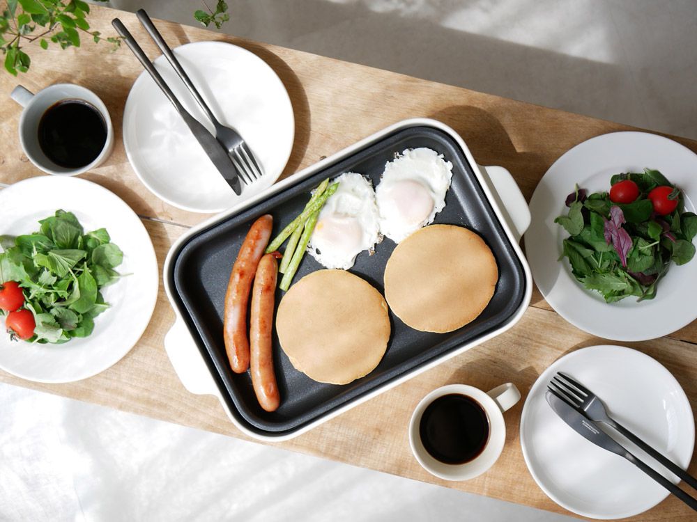 BRUNO】 コンパクト ホットプレート ホワイト｜キッチン用品,キッチン