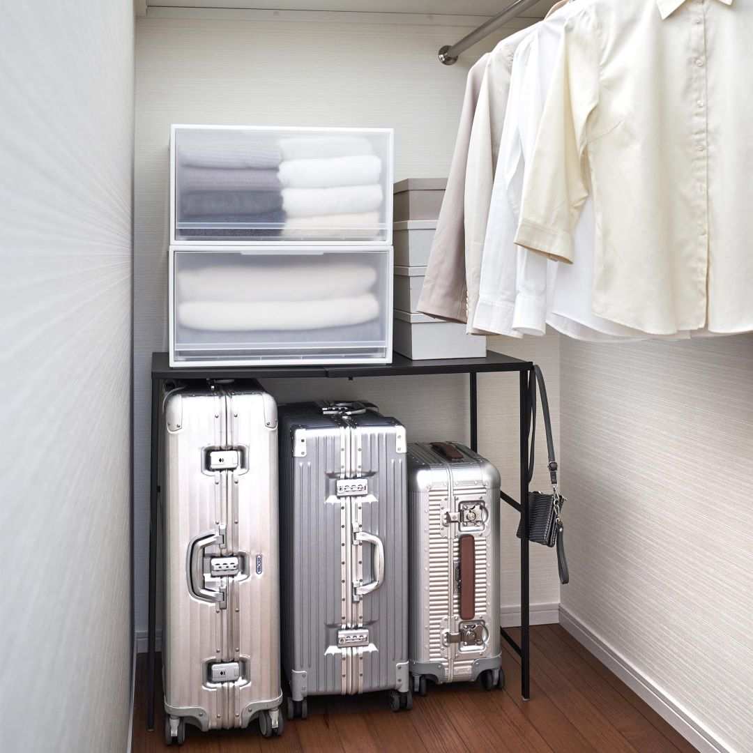 tower】伸縮キャリーケース上ラック｜リビング用品,収納｜kurasso