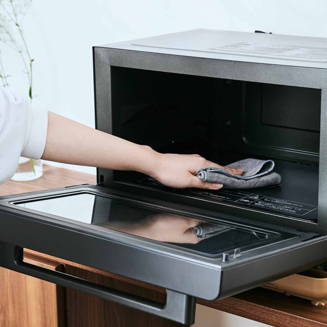 STAN.】 オーブンレンジ ブラック｜キッチン用品,キッチン家電・調理