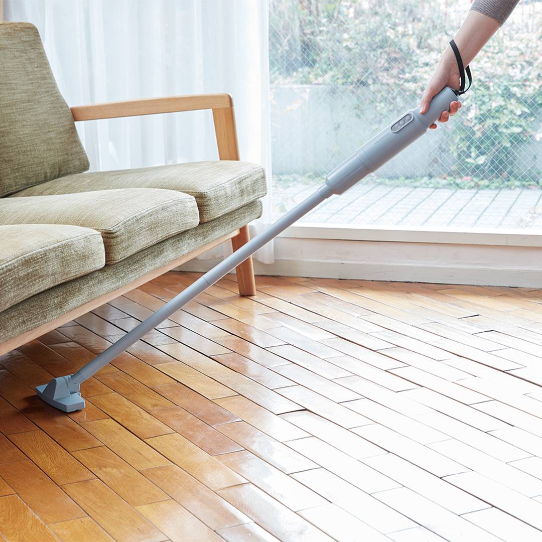 recolte】 コードレス スティック クリーナー フルセット ペールブルー